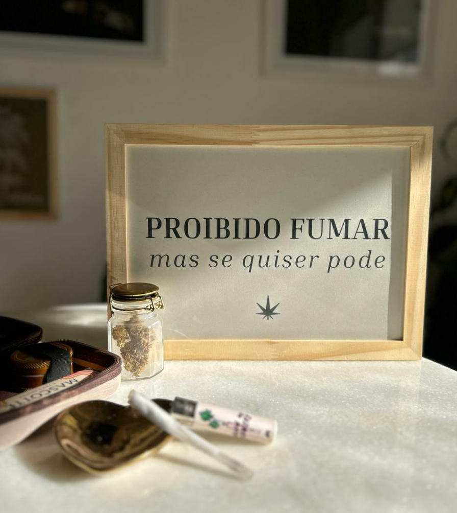 Quadro "Proibido fumar"