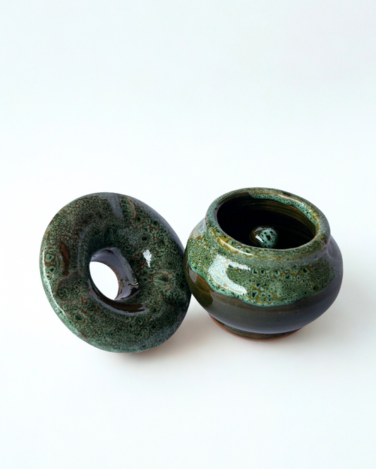 Cinzeiro Marroquino | Verde Pequeno