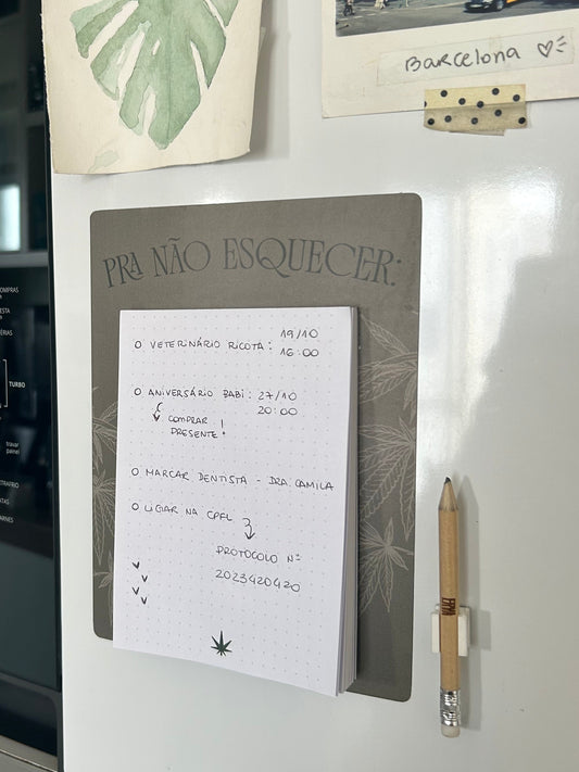 Bloco - Para não esquecer